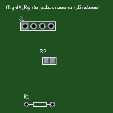 Align[X,Rights,pcb_crosshair,Gridless]